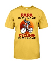 Cycling is my game Classic T-Shirt front