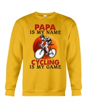 Cycling is my game Crewneck Sweatshirt tile