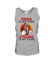 Cycling is my game Unisex Tank tile