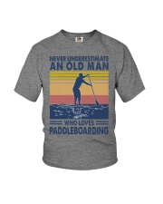 paddleboarding never olm vintage Youth T-Shirt tile