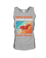 horse racing best solution Unisex Tank tile