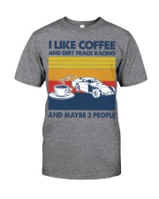ilike coffee Dirt track racing Classic T-Shirt tile