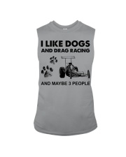 like dogs drag racing Sleeveless Tee tile