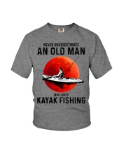 never-Kayak-Fishing-oldman Youth T-Shirt tile