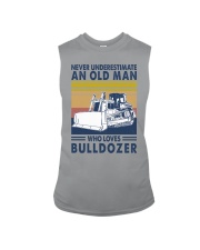 bulldozer never olm vintage Sleeveless Tee tile