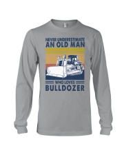 bulldozer never olm vintage Long Sleeve Tee tile