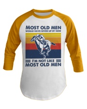 most old men horse racing Baseball Tee tile