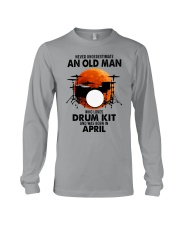 drum kit olm 04 Long Sleeve Tee tile