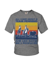 all-i-care-about-team-penning Youth T-Shirt tile