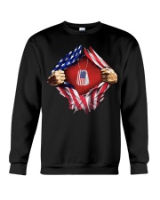 veteran dog tags Crewneck Sweatshirt tile