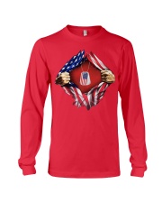 veteran dog tags Long Sleeve Tee tile