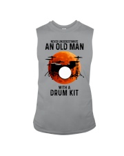 drum kit old man Sleeveless Tee tile