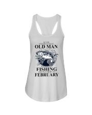 02 fishing olm Ladies Flowy Tank tile