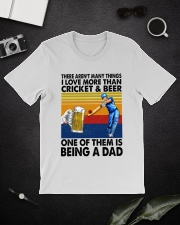 love more than cricket Classic T-Shirt lifestyle-mens-crewneck-front-16