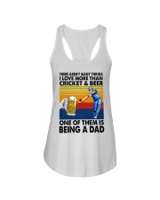 love more than cricket Ladies Flowy Tank tile
