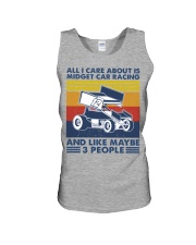 all-i-care-about-midget-car-racing Unisex Tank tile