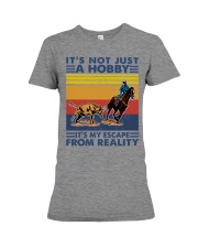 Calf-Roping-just-hobby Premium Fit Ladies Tee tile