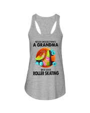 roller-skating-grandma Ladies Flowy Tank tile