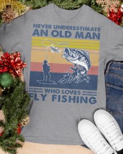 never-vintage-fly-fishing-oldman Classic T-Shirt apparel-classic-tshirt-lifestyle-front-82