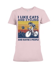 Cycling Like Cats Premium Fit Ladies Tee tile
