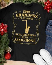 some granpas play saxophone Classic T-Shirt apparel-classic-tshirt-lifestyle-front-81