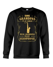 some granpas play saxophone Crewneck Sweatshirt tile