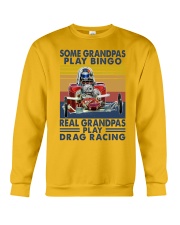 real grandpas drag racing Crewneck Sweatshirt tile