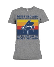 most old men piano Premium Fit Ladies Tee tile