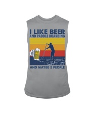 paddle boarding like beer Sleeveless Tee tile