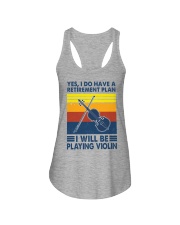 Violin Retirement Plan Ladies Flowy Tank tile