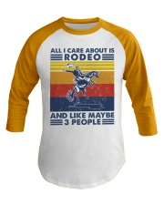 all-i-care-about-rodeo Baseball Tee tile
