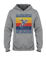 all-i-care-about-rodeo Hooded Sweatshirt tile