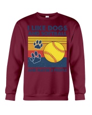 i-like-softball Crewneck Sweatshirt tile