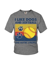 i-like-softball Youth T-Shirt tile