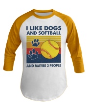 i-like-softball Baseball Tee tile