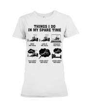 THINGS I DO TOP FUELS Premium Fit Ladies Tee tile