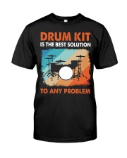 drum kit best solution Classic T-Shirt front
