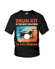 drum kit best solution Youth T-Shirt tile