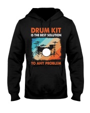 drum kit best solution Hooded Sweatshirt tile