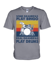 Drums Some Grandpas V-Neck T-Shirt tile