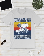 sprint-car-racing-school is important Classic T-Shirt lifestyle-mens-crewneck-front-17