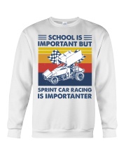 sprint-car-racing-school is important Crewneck Sweatshirt tile
