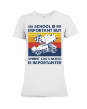 sprint-car-racing-school is important Premium Fit Ladies Tee tile
