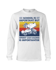 sprint-car-racing-school is important Long Sleeve Tee tile