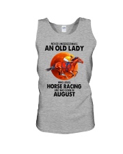 08 horse racing olwm Unisex Tank tile