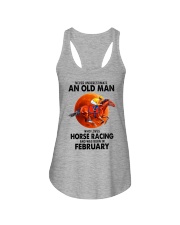 02 horse racing olm Ladies Flowy Tank tile