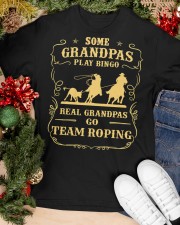 some granpas go team roping Classic T-Shirt apparel-classic-tshirt-lifestyle-front-82
