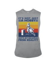 Barrel-racing-just-hobby Sleeveless Tee tile