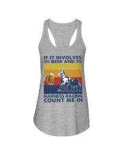 beer-involeves harness-racing Ladies Flowy Tank tile