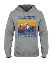 beer-involeves harness-racing Hooded Sweatshirt tile